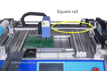 4 Nozzles Dual Cameras Table Top PCB Pick And Place Machine